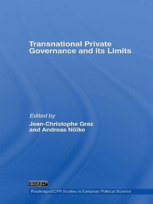 cover image of Transnational Private Governance and its Limits
